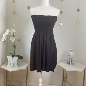 G.H. Bass & Co Brown Tube Dress